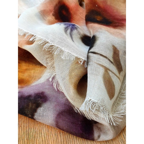 Faliero Sarti kašmyro vilnos, modalo ir viskozės skara